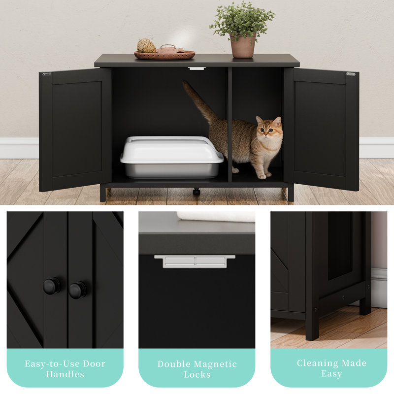 Tucker Murphy Pet™ Haio Furniture-Litter Box Enclosure & Reviews
